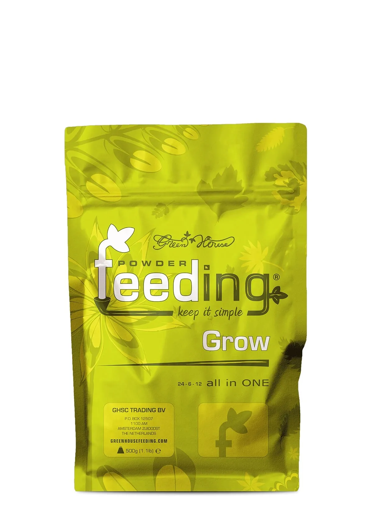 Green House Feeding Grow グロウ 生長期用 粉末肥料 500g