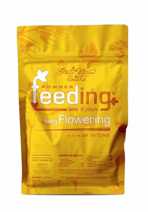 Green House Feeding long Flowering ロング フラワリング 粉末肥料 500g